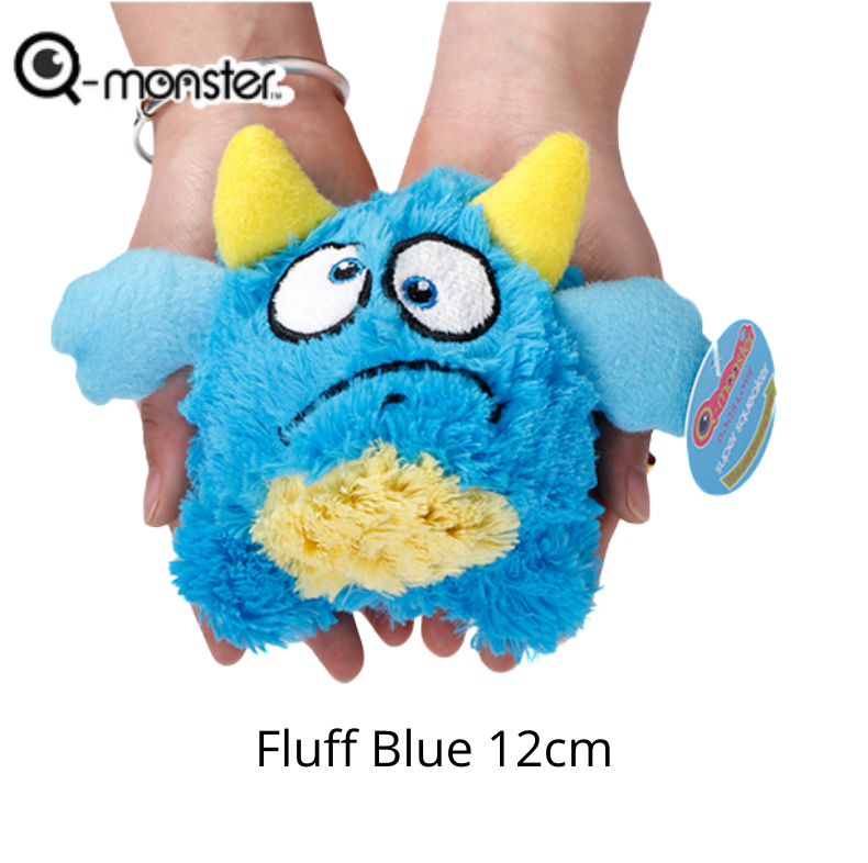 Blue monster hotsell dog toy