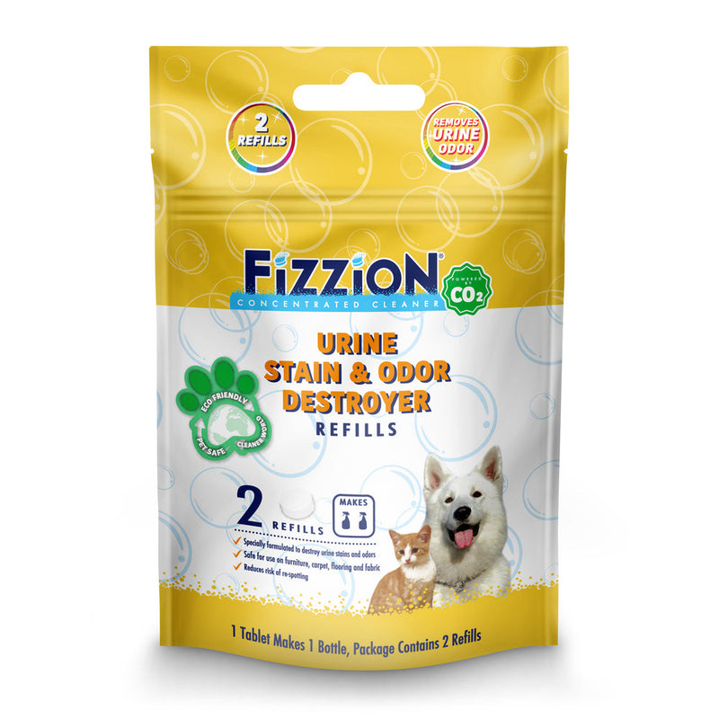 Fizzion pet stain and odor clearance remover